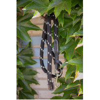 Longe Pénélope Corde et cuir Havane Marron