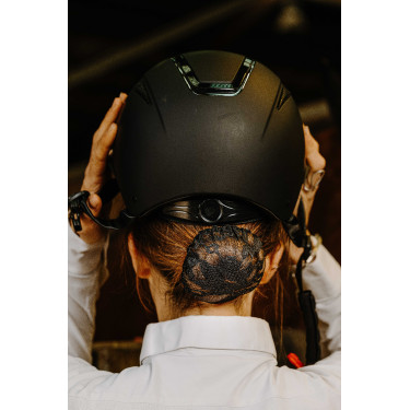 Résille pour cheveux Equithème Dentelle Noir