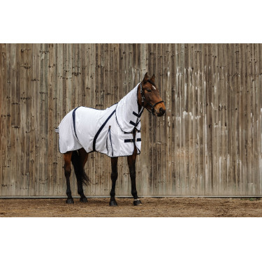 Chemise Equithème Mesh combo Blanc