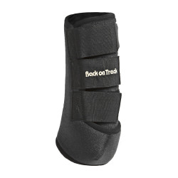 Guêtres antérieures Back on Track Noir Guêtres antérieures Back on Track Noir