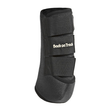 Guêtres antérieures Back on Track Noir Guêtres antérieures Back on Track Noir