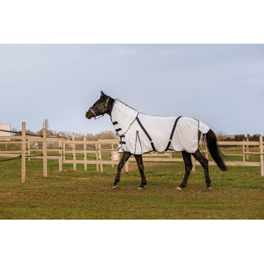 Chemise Equithème Mesh combo Blanc