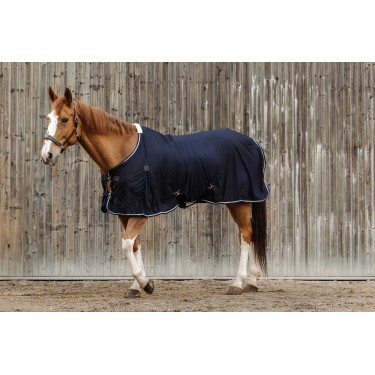 Chemise Equithème Micro mesh Bleu marine