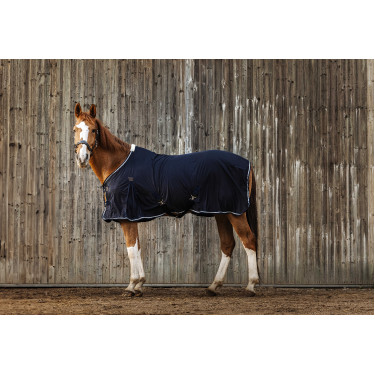 Chemise Equithème Micro mesh Bleu marine