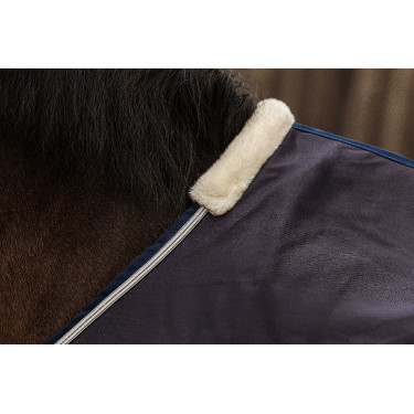 Chemise Equithème Vague Bleu marine