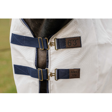 Chemise PVC Equithème Anti UV Blanc Chemise PVC Equithème Anti UV Blanc