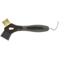 Cure-pieds brosse métal Hippotonic 3 en 1 Marron Cure-pieds brosse métal Hippotonic 3 en 1 Marron