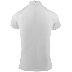 Polo Equithème Funza Manches courtes Blanc