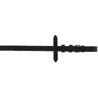 Rênes caoutchouc Norton Club Oily Noir