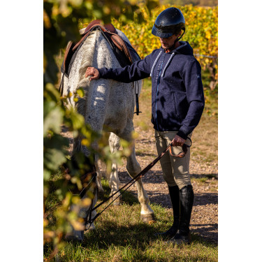 Sweat Equithème Hervé Bleu marine