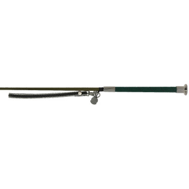 Cravache de dressage Equithème Charme Olive Vert