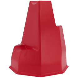 Plot d'obstacles Hippotonic 3 hauteurs Rouge