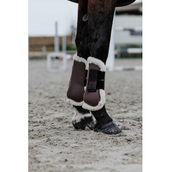 Guêtres Equithème Boa Marron