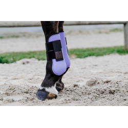 Guêtres Equithème Lilas Bleu Guêtres Equithème Lilas Bleu