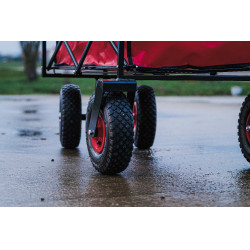 Chariot 4 roues Hippotonic Rouge Chariot 4 roues Hippotonic Rouge