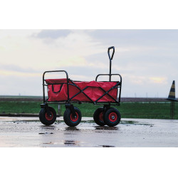 Chariot 4 roues Hippotonic Rouge Chariot 4 roues Hippotonic Rouge