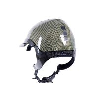 Casque Naca Gravity XP carbone kevlar Kevlar brillant / noir