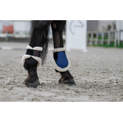 Protège-boulets Equithème Boa Marine Bleu marine