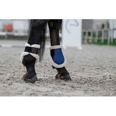Protège-boulets Equithème Boa Marine Bleu marine