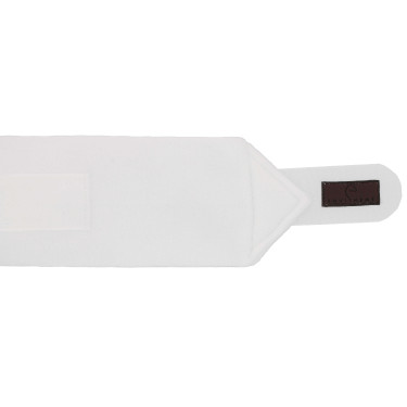Bandes de polo Equithème par 4 Blanc