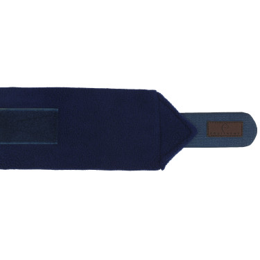 Bandes de polo Equithème par 4 Marine Bleu marine