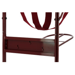 Chariot porte-selle Hippotonic court Bordeaux