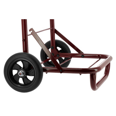 Chariot porte-selle Hippotonic court Bordeaux