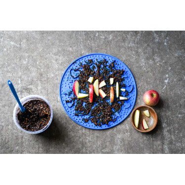 Tapis de léchage Likit Graze Maze Bleu