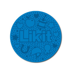 Tapis de léchage Likit Graze Maze Bleu