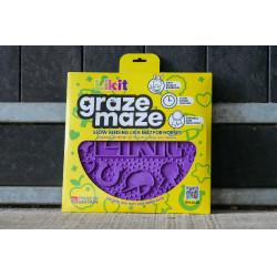 Tapis de léchage Likit Graze Maze Violet