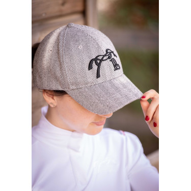 Casquette Pénélope Naomi Chevron Noir Casquette Pénélope Naomi Chevron Noir