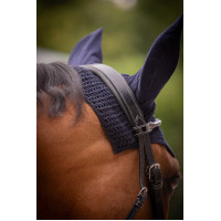 Bonnet chevaux Pénélope Coton Marine Bleu marine Bonnet chevaux Pénélope Coton Marine Bleu marine