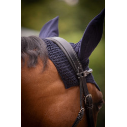 Bonnet chevaux Pénélope Coton Marine Bleu marine Bonnet chevaux Pénélope Coton Marine Bleu marine