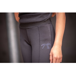 Pantalon Pull On Eden by Pénélope Delphe Noir Pantalon Pull On Eden by Pénélope Delphe Noir