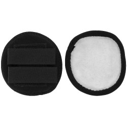 Cache oreille Equithème pour casque Noir