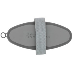 Brosse douce Je t'aime Equithème Strass Gris