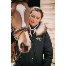 Parka Pénélope Mega Lyon Noir