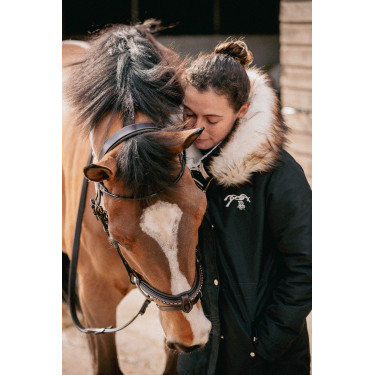 Parka Pénélope Mega Lyon Noir