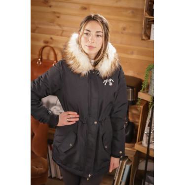 Parka Pénélope Mega Lyon Noir