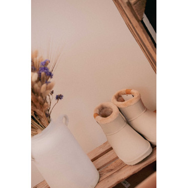 Boots Pénélope fourrées Gris glacier