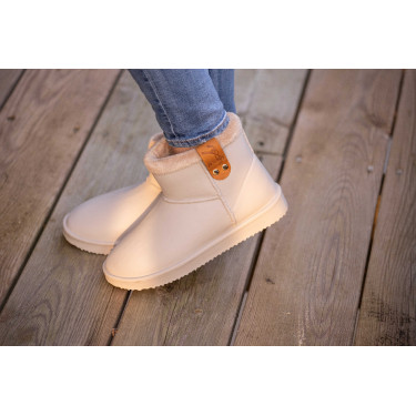 Boots Pénélope fourrées Gris glacier