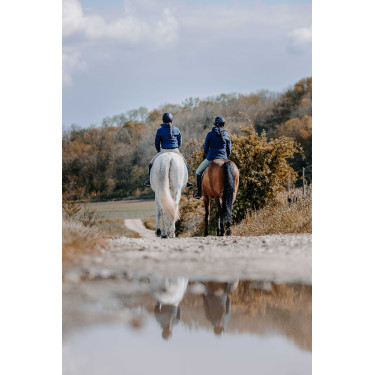 Blouson court Equithème Originals Alina Marine Bleu marine