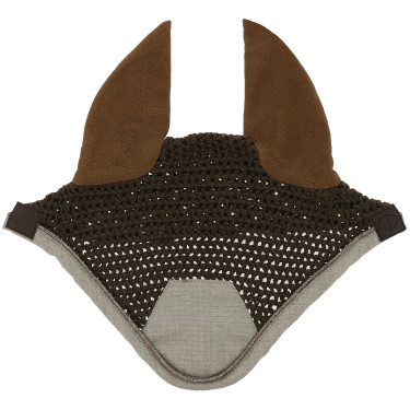 Bonnet chasse mouche Equithème Chic Marron