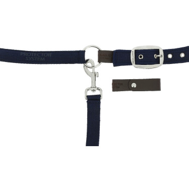 Licol nylon Equithème Protector Marine Bleu marine