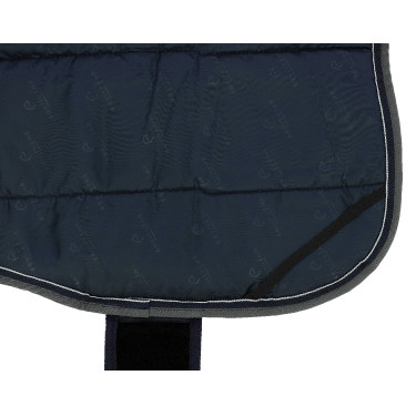 Couverture pour chien Equithème TYREX 600D Bleu / gris