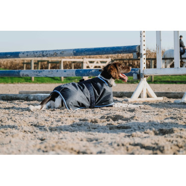 Couverture pour chien Equithème Eco 600D Marine Bleu marine