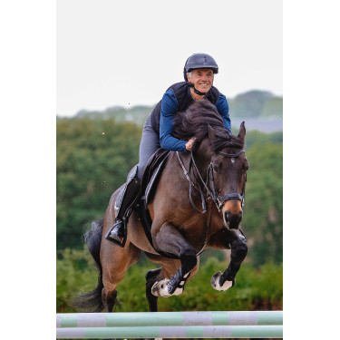 Gilet chauffant Equithème Charlie Noir