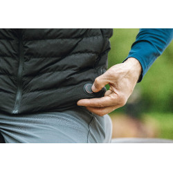 Gilet chauffant Equithème Charlie Noir