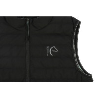 Gilet chauffant Equithème Charlie Noir