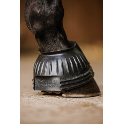 Cloches velcro Noturn caoutchouc Norton 6mm Noir